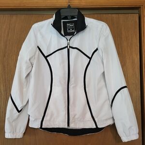 Small Black And White Lined Jacket